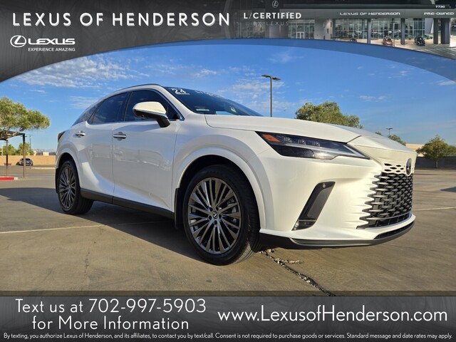 used 2024 Lexus RX car, priced at $63,998