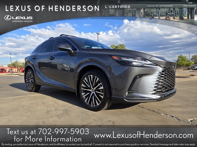 used 2024 Lexus RX car, priced at $57,560