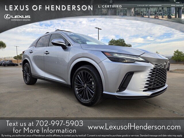 used 2024 Lexus RX car, priced at $54,000