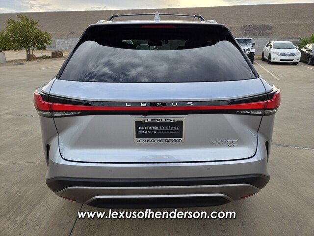 used 2024 Lexus RX car, priced at $54,000