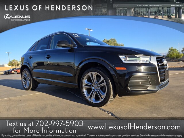 used 2017 Audi Q3 car, priced at $13,539