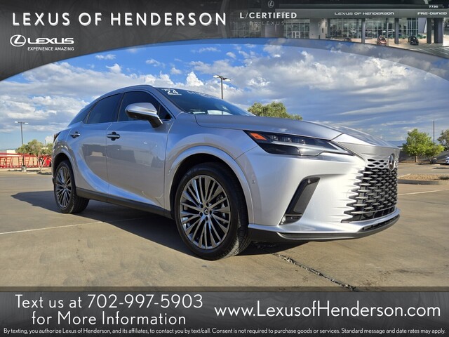 used 2024 Lexus RX car, priced at $65,728