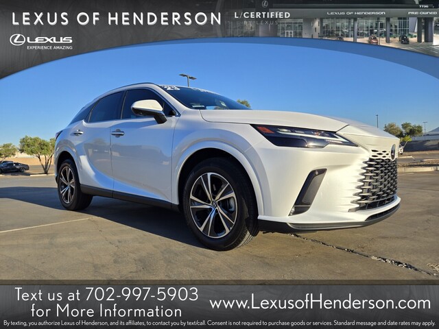 used 2023 Lexus RX car, priced at $51,057