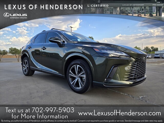 used 2023 Lexus RX car, priced at $49,998