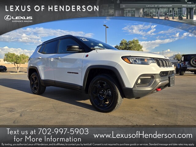 used 2023 Jeep Compass car, priced at $24,277