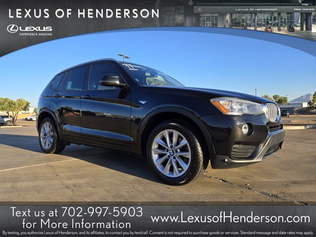 used 2017 BMW X3 car, priced at $14,048