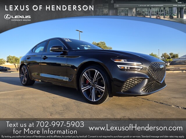 used 2024 Genesis G70 car, priced at $38,888
