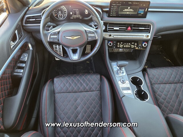 used 2024 Genesis G70 car, priced at $38,688