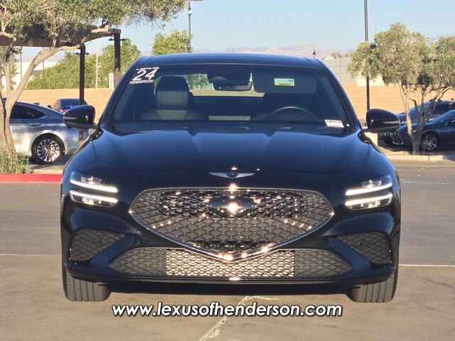 used 2024 Genesis G70 car, priced at $38,688