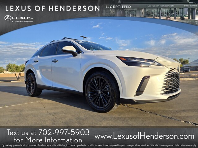 used 2024 Lexus RX car, priced at $53,763