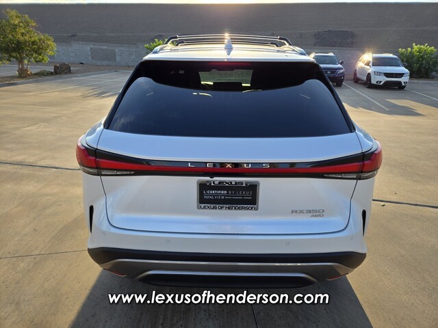 used 2024 Lexus RX car, priced at $53,763