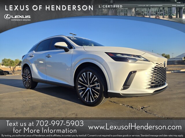 used 2025 Lexus RX car, priced at $57,477