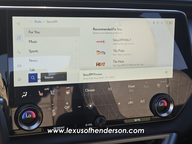 used 2025 Lexus RX car, priced at $57,437