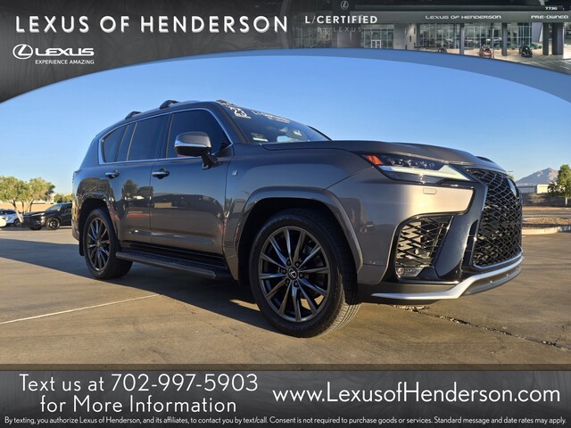 used 2023 Lexus LX car, priced at $93,588