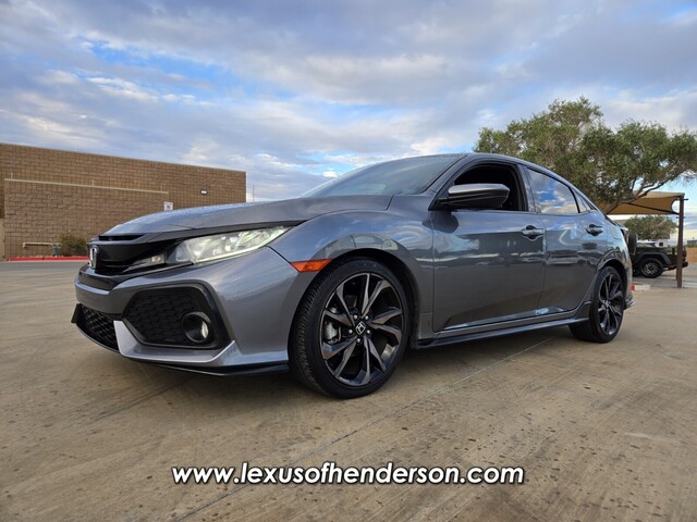 used 2018 Honda Civic Hatchback car, priced at $15,250