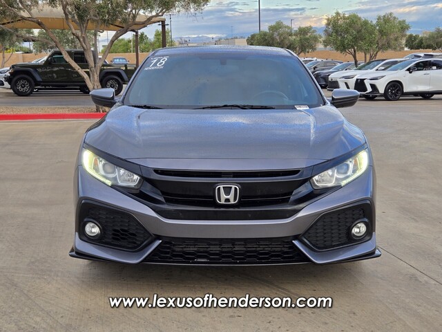 used 2018 Honda Civic Hatchback car, priced at $15,250