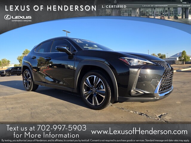used 2022 Lexus UX car, priced at $29,000