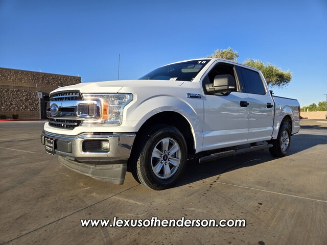 used 2018 Ford F-150 car, priced at $24,588