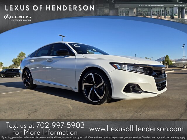 used 2022 Honda Accord Sedan car, priced at $26,752