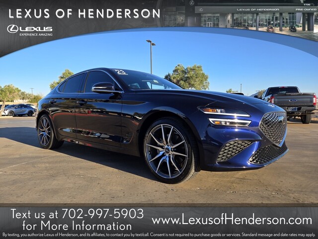 used 2023 Genesis G70 car, priced at $31,555