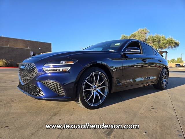 used 2023 Genesis G70 car, priced at $31,555