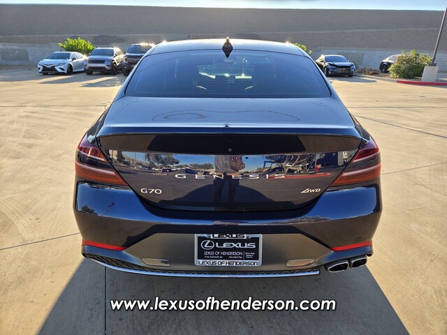 used 2023 Genesis G70 car, priced at $31,555