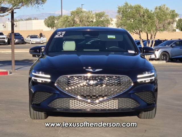 used 2023 Genesis G70 car, priced at $31,555