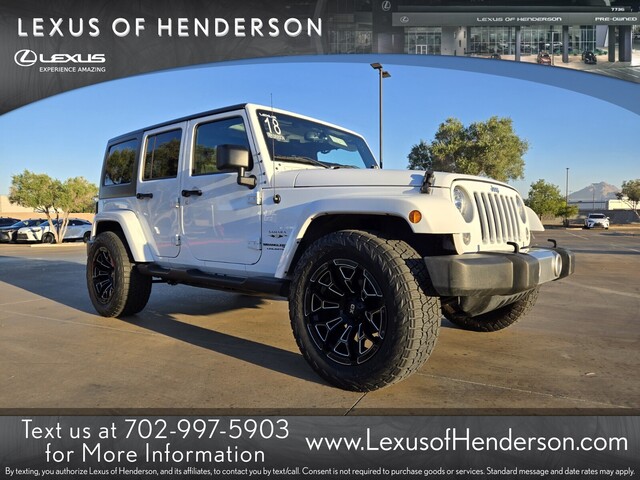 used 2018 Jeep Wrangler JK Unlimited car, priced at $23,250