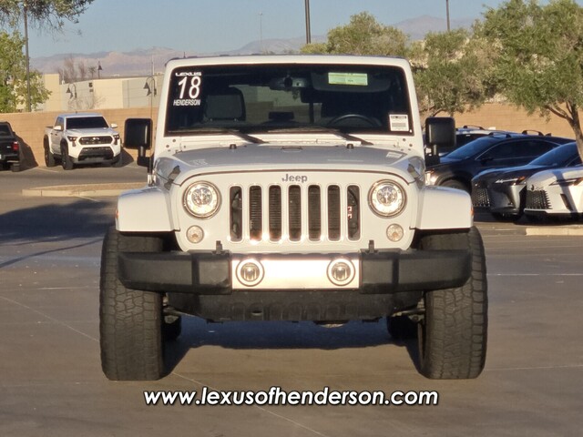 used 2018 Jeep Wrangler JK Unlimited car, priced at $23,250