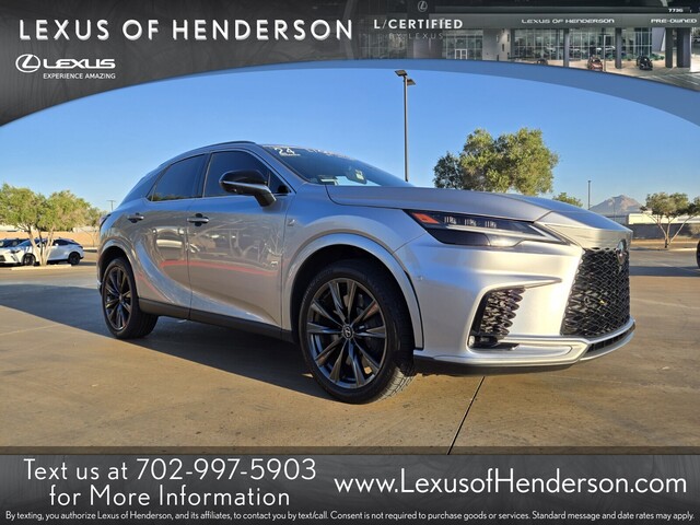 used 2024 Lexus RX car, priced at $55,277