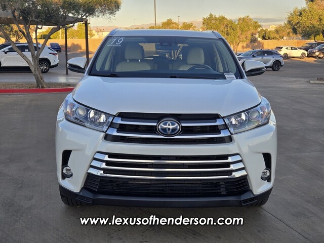 used 2019 Toyota Highlander car, priced at $28,555
