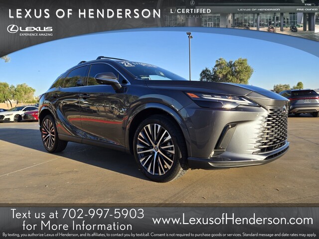 used 2024 Lexus RX car, priced at $53,988