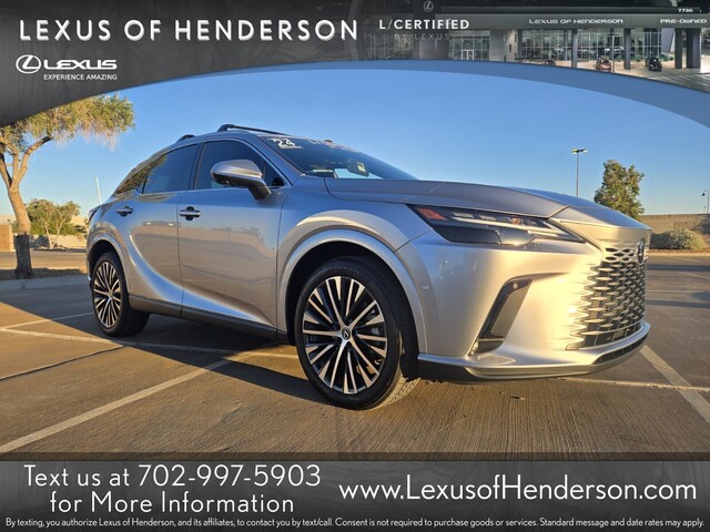 used 2024 Lexus RX car, priced at $52,488