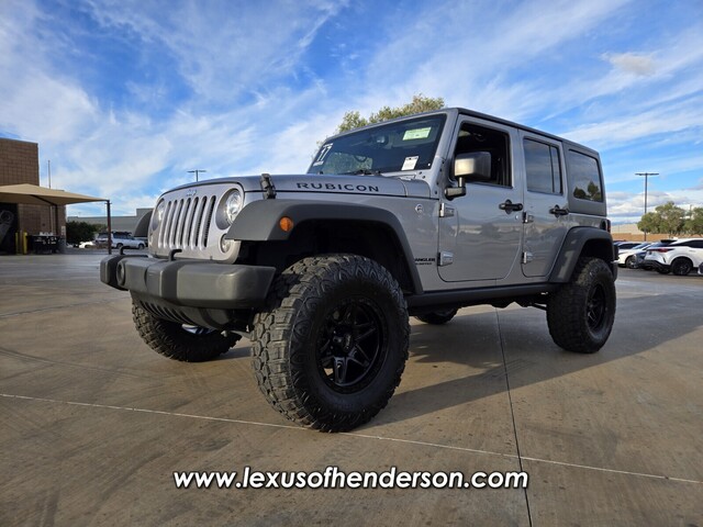used 2017 Jeep Wrangler Unlimited car, priced at $22,988
