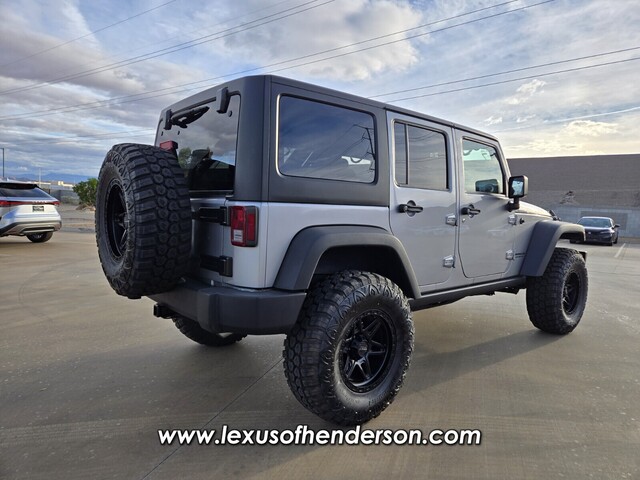 used 2017 Jeep Wrangler Unlimited car, priced at $22,988