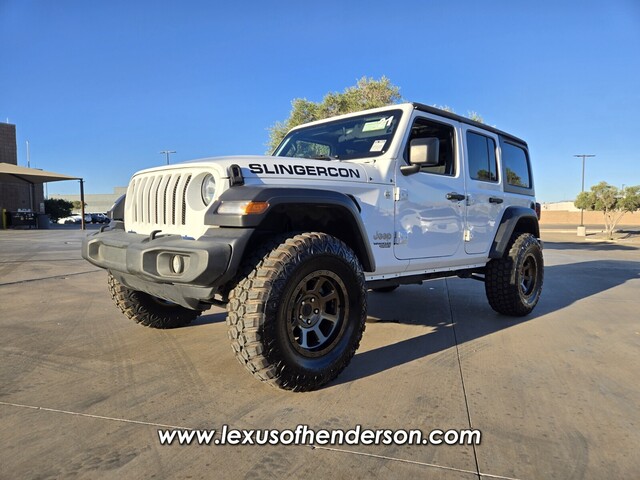 used 2021 Jeep Wrangler car, priced at $24,788