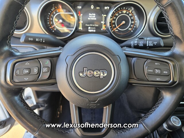 used 2021 Jeep Wrangler car, priced at $24,788