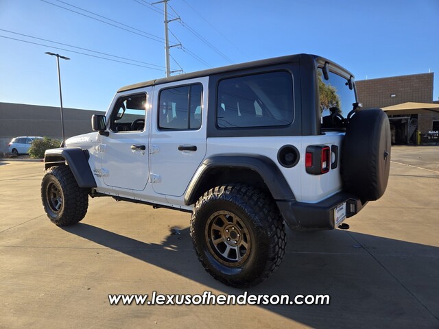 used 2021 Jeep Wrangler car, priced at $24,788