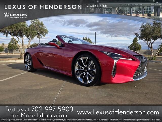 used 2023 Lexus LC 500 car, priced at $97,988