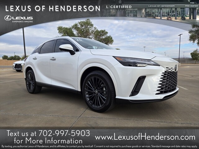 used 2025 Lexus RX car, priced at $59,555