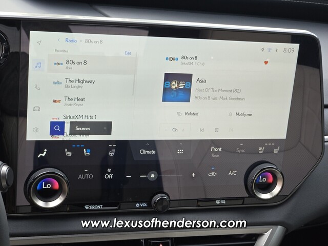 used 2025 Lexus RX car, priced at $59,555