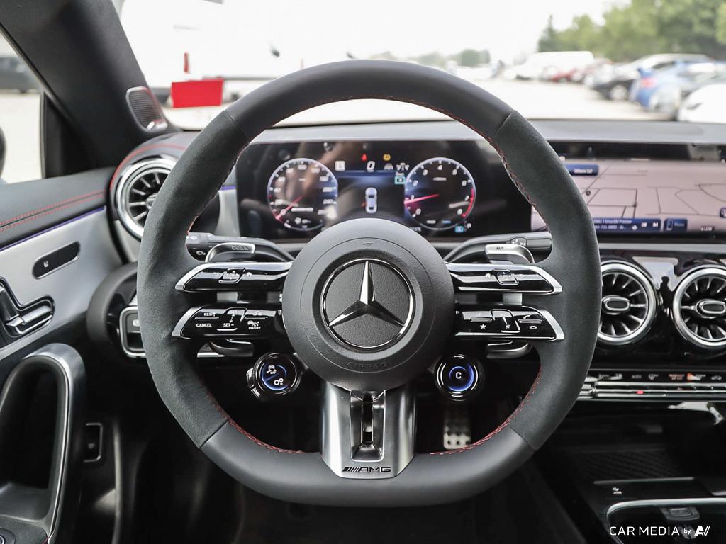 new 2025 Mercedes-Benz AMG CLA 35 car, priced at $75,242
