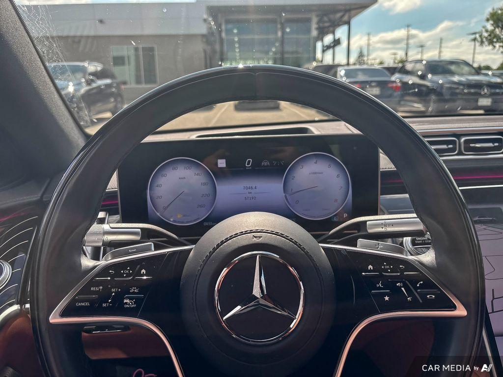 used 2021 Mercedes-Benz S-Class car, priced at $109,900