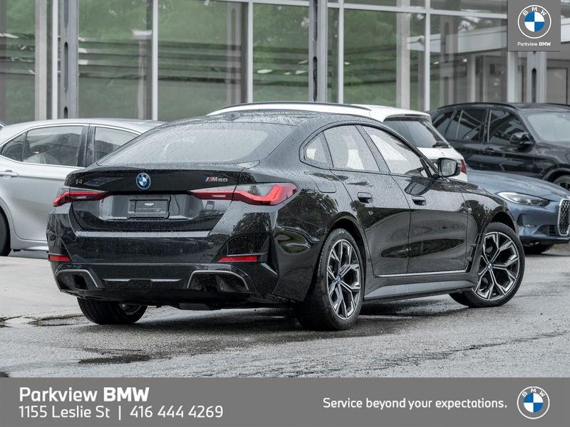 used 2023 BMW i4 car, priced at $72,992