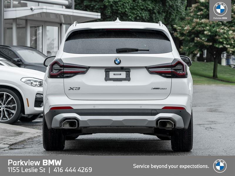 used 2023 BMW X3 car, priced at $49,992
