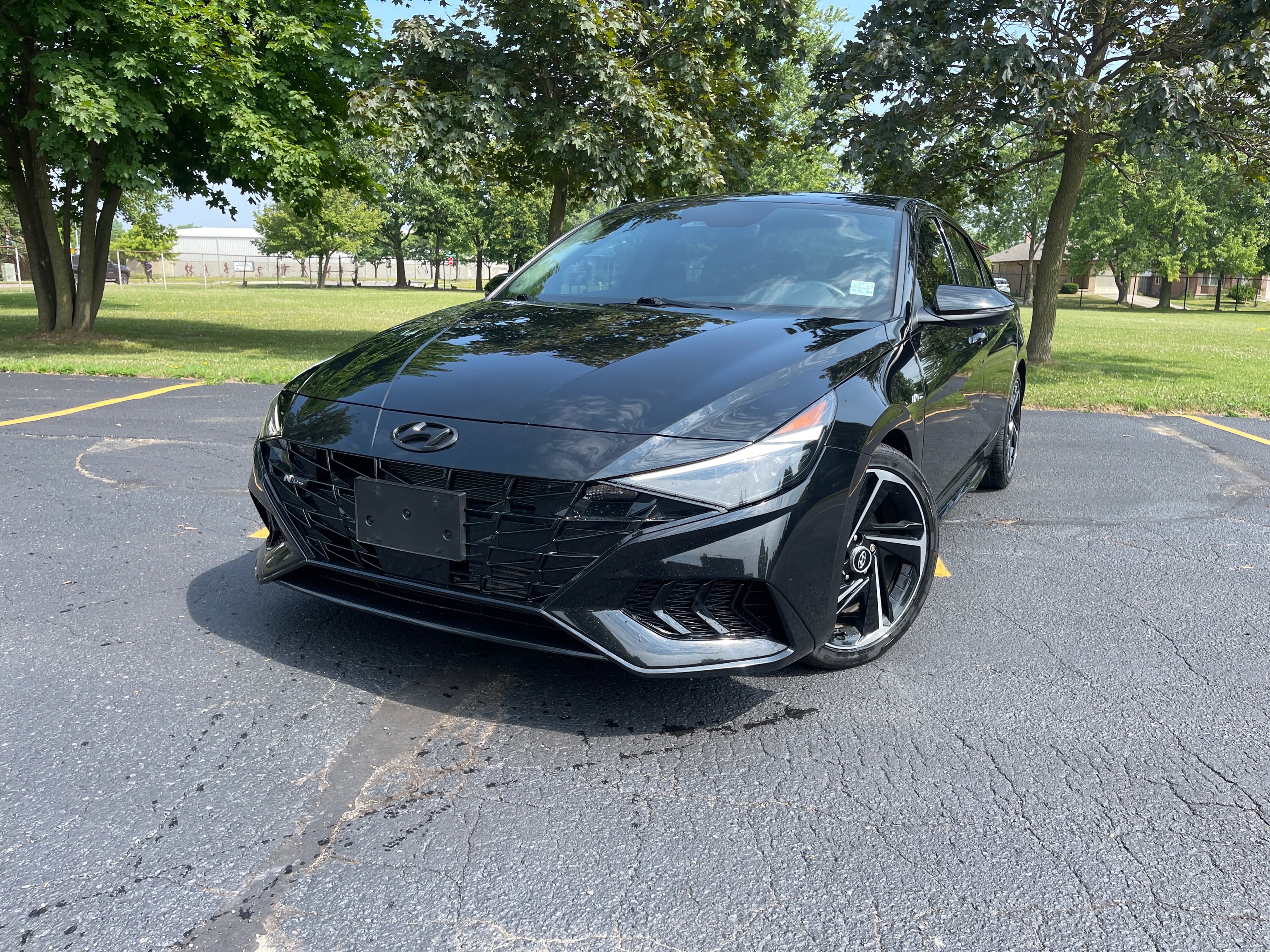 used 2023 Hyundai Elantra car, priced at $28,597