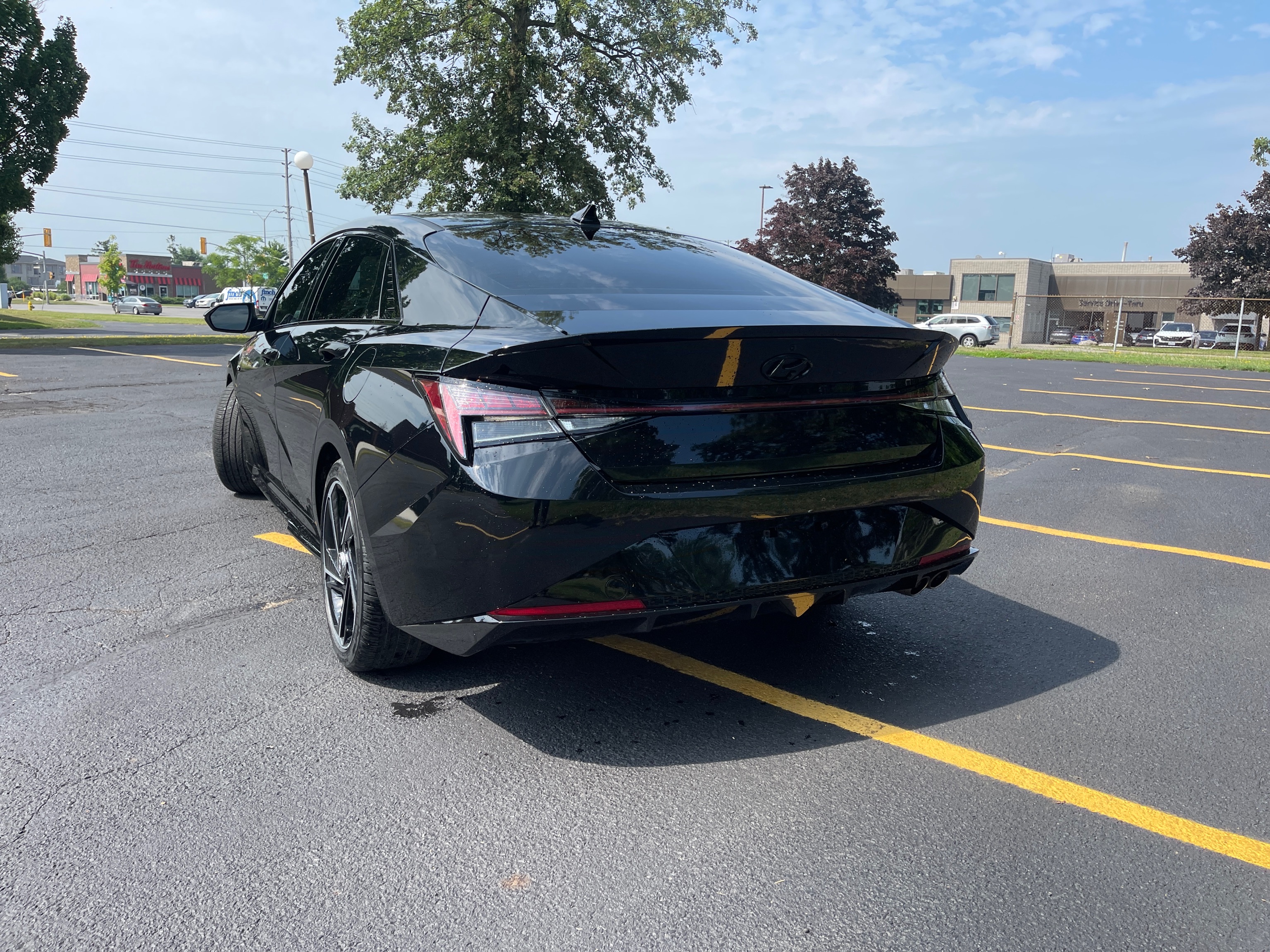 used 2023 Hyundai Elantra car, priced at $28,597