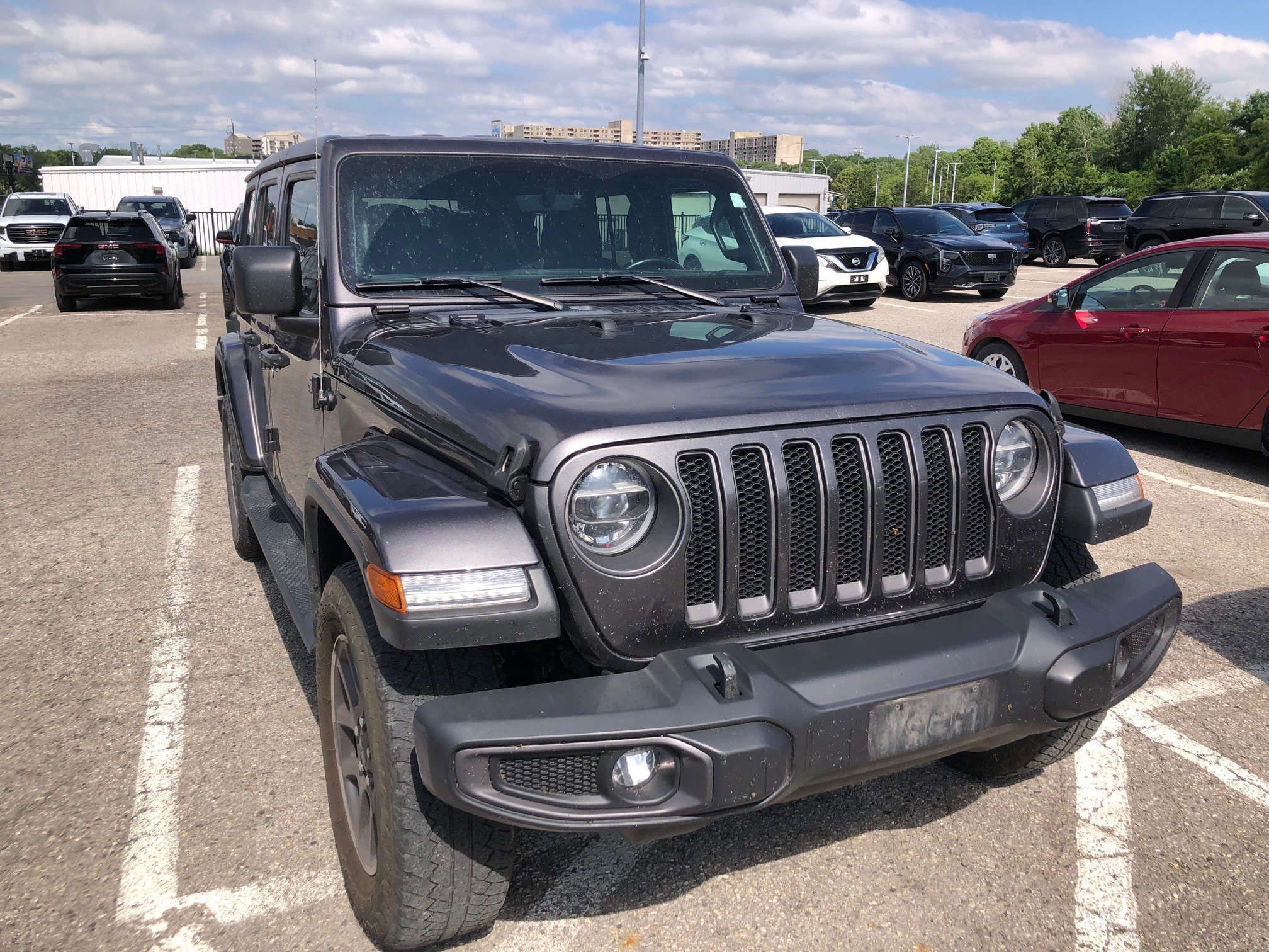 used 2021 Jeep Wrangler Unlimited car, priced at $35,040