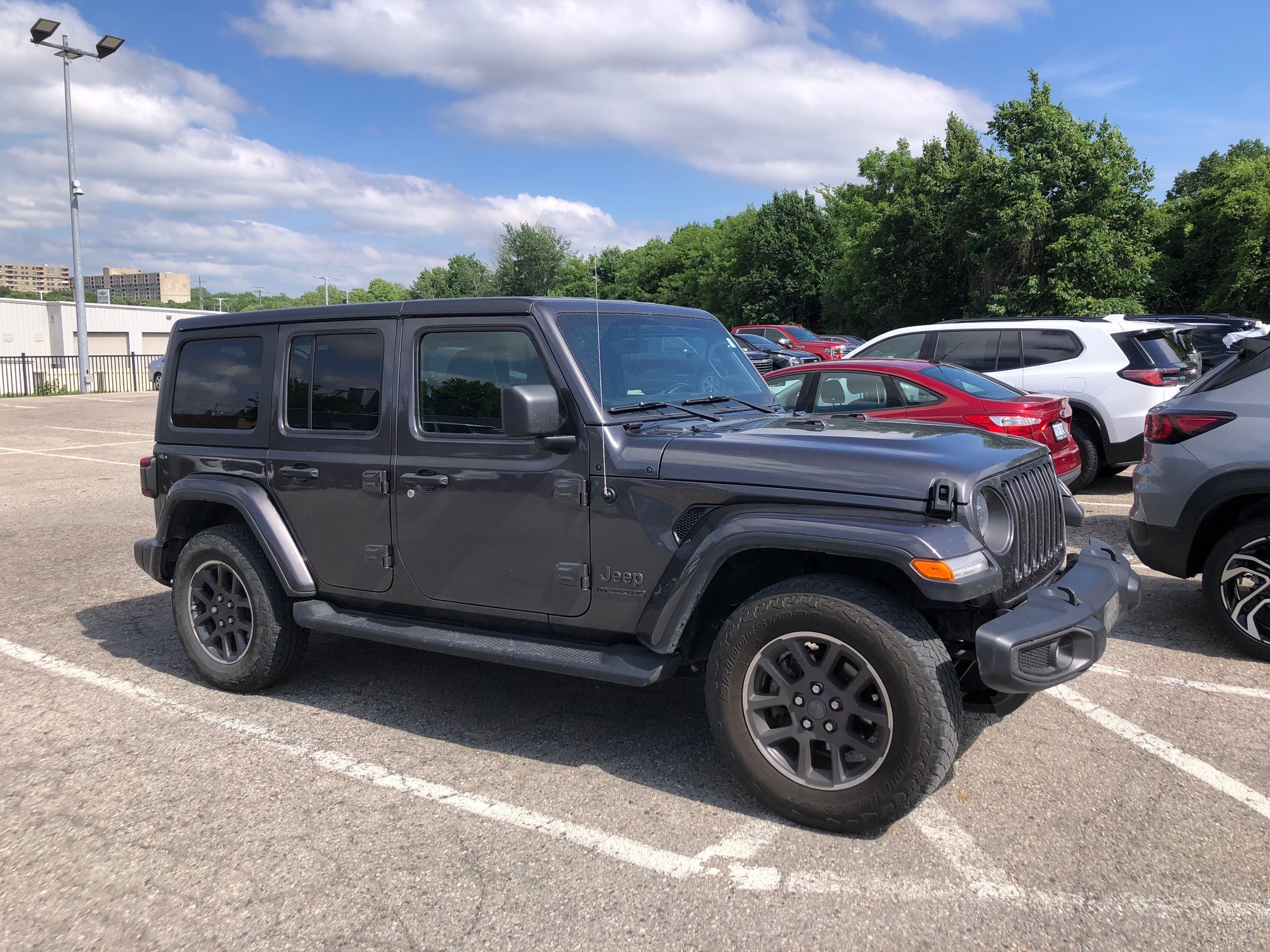 used 2021 Jeep Wrangler Unlimited car, priced at $35,040
