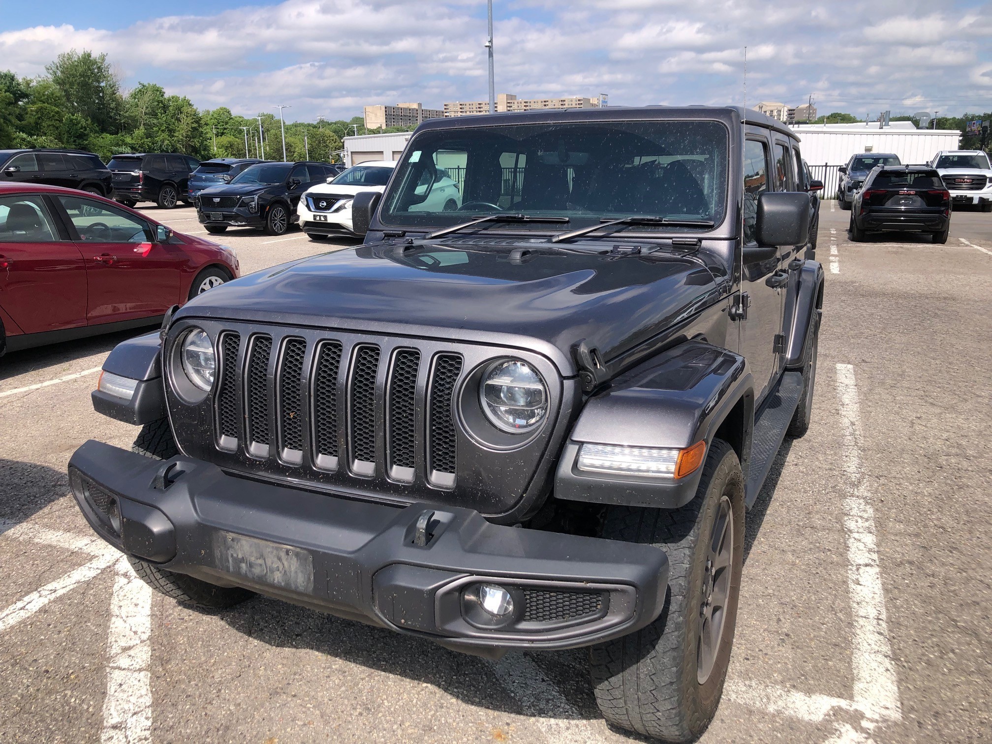 used 2021 Jeep Wrangler Unlimited car, priced at $35,040